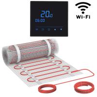 Теплый пол Bejert B B740KM3.5-525M1-53 3.5 м2 525 Вт с черным Wi-Fi сенсорным программируемым терморегулятором