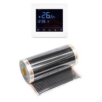 Теплый пол Vimarr L 550L-XICA1100-5.0-24 5 м2 1100 Вт с белым программируемым сенсорным терморегулятором