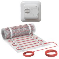 Теплый пол Vimarr LM 540LM2700KM18.0-M1-01 18 м2 2700 Вт с белым механическим терморегулятором Теплый пол Vimarr LM 540LM2700KM18.0-M1-01 18 м2 2700 Вт с белым механическим терморегулятором