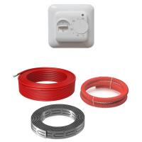 Греющий кабель (секция нагревательная) Vimarr S 541S400KS23-220B-M1-01 23м 414 Вт (2-2,67 м2) с белым механическим терморегулятором Греющий кабель (секция нагревательная) Vimarr S 541S400KS23-220B-M1-01 23м 414 Вт (2-2,67 м2) с белым механическим терморегулятором