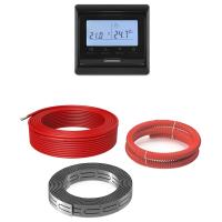 Греющий кабель (секция нагревательная) Vimarr L 541L500KS28-220B-M1-12 28м 504 Вт (2,5-3,33 м2) с черным программируемым терморегулятором Греющий кабель (секция нагревательная) Vimarr L 541L500KS28-220B-M1-12 28м 504 Вт (2,5-3,33 м2) с черным программируемым терморегулятором