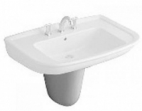 Полупьедестал для раковины Villeroy & Boch Bellevue 526100R2, ярко-белый