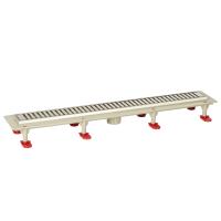 Трап линейный (душевой лоток) Vimarr D.1 517D45011050 500 мм с вертикальным выходом D50 мм, с решеткой хром