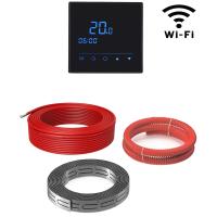 Греющий кабель (секция нагревательная) Vimarr L 541L1700KS93-220B-M1-53 93м 1700 Вт (8,5-11,35 м2) с черным WiFi программируемым сенсорным терморегулятором Греющий кабель (секция нагревательная) Vimarr L 541L1700KS93-220B-M1-53 93м 1700 Вт (8,5-11,35 м2) с черным WiFi программируемым сенсорным терморегулятором