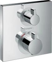Смеситель для душа встраиваемый термостатический Hansgrohe Shower 15714000, внешняя часть Смеситель для душа встраиваемый термостатический Hansgrohe Shower 15714000, внешняя часть