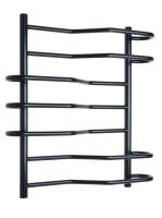 Водяной полотенцесушитель Vimarr Saturn PSBP14VMRS58BL 500x800, с фитингами в комплекте, черный матовый Водяной полотенцесушитель Vimarr Saturn PSBP14VMRS58BL 500x800, с фитингами в комплекте, черный матовый