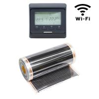 Теплый пол Vimarr L 550L-XICA2200-10.0-32 10 м2 2200 Вт с черным WiFi программируемым терморегулятором