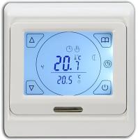 Терморегулятор Vimarr (белый) сенсорный программируемый с ЖК дисплеем и двумя датчиками/до3,5 кВт (встраиваемый) 540TM91.716-1021