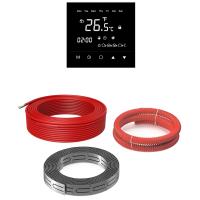 Греющий кабель (секция нагревательная) Vimarr S 541S1500KS83-220B-M1-23 83м 1500 Вт (7,5-10 м2) с черным зеркальным программируемым сенсорным терморегулятором Греющий кабель (секция нагревательная) Vimarr S 541S1500KS83-220B-M1-23 83м 1500 Вт (7,5-10 м2) с черным зеркальным программируемым сенсорным терморегулятором