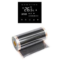 Теплый пол Bejert B B751-XICA80-5-23 5м 220 Вт/м2 с черным программируемым сенсорным терморегулятором