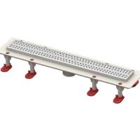 Трап линейный (душевой лоток) Vimarr B.1 517B45011050 500 мм с вертикальным выходом D50 мм, с решеткой хром