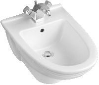Биде подвесное Villeroy & Boch Century 745300R1 Биде подвесное Villeroy & Boch Century 745300R1