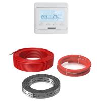 Греющий кабель (секция нагревательная) Bejert L B741KS38-700M1-11 38м 684 Вт (3,5-4,67 м2) с белым программируемым терморегулятором Греющий кабель (секция нагревательная) Bejert L B741KS38-700M1-11 38м 684 Вт (3,5-4,67 м2) с белым программируемым терморегулятором