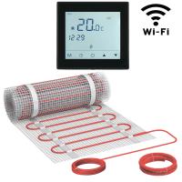 Теплый пол Vimarr LM 540LM75KM0.5-M1-52 0.5 м2 75 Вт с черным WiFi программируемым сенсорным терморегулятором Теплый пол Vimarr LM 540LM75KM0.5-M1-52 0.5 м2 75 Вт с черным WiFi программируемым сенсорным терморегулятором