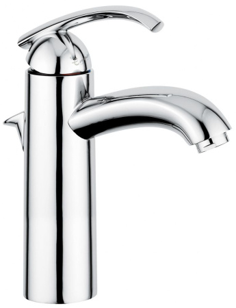 Смеситель для раковины Emmevi Dakota с донным клапаном, хром 73003-BigCR