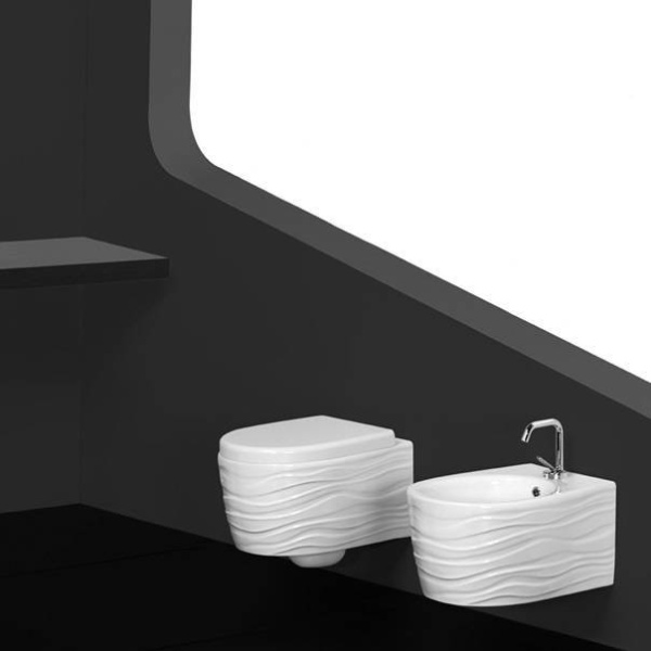 Чаша для подвесного унитаза Ceramica Ala Wave 23VCO Чаша для подвесного унитаза Ceramica Ala Wave 23VCO
