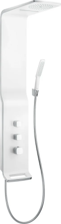 Душевая панель Hansgrohe Raindance 27008400 Хром Белый