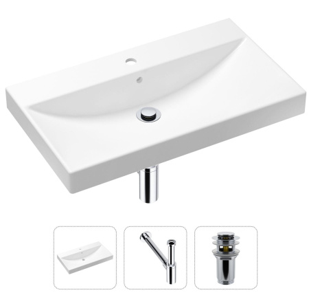 Комплект 3 в 1 накладная раковина Lavinia Boho Bathroom Sink 21520600