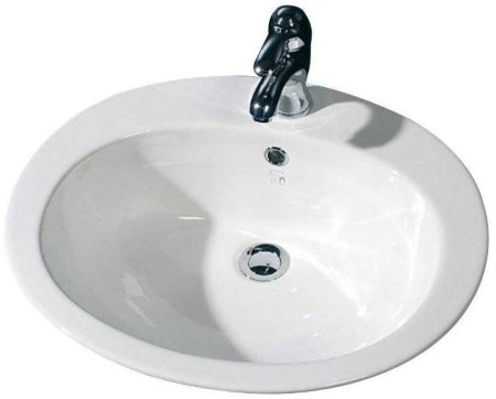 Раковина на столешницу Ceramica Ala Pisa LI312  55х47 см PIS500TOP