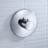 Термостат для душа встраиваемый Hansgrohe Ecostat S 15711000, без скрытой части, с монтажной частью