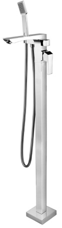 Смеситель напольный для ванны Lemark Unit (LM4544C) с душевым гарнитуром