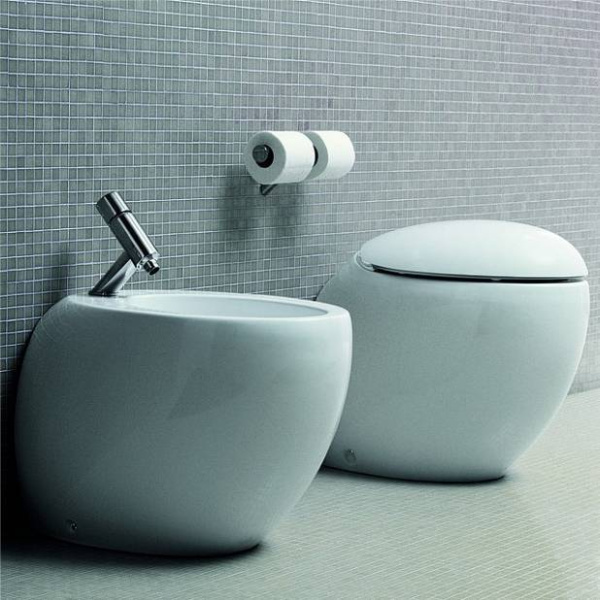 Биде напольное Laufen Alessi One 8.3297.1.400.304.1 Биде напольное Laufen Alessi One 8.3297.1.400.304.1