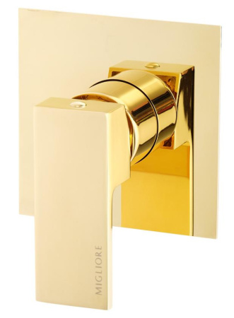 Смеситель для душа Migliore Kvant GOLD 25400 золото, со скрытой частью