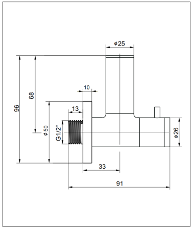 Цанговый переходник Kaja Ipuri 22501-С