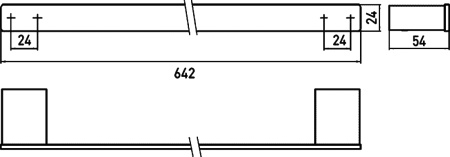 Полотенцедержатель Emco Loft 0560 001 60