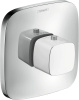 Термостат для душа встраиваемый Hansgrohe PuraVida белый/хром 15772400, без скрытой части