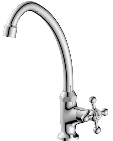 Смеситель для кухни для одого типа воды Decoroom DR54 (DR54010) хром