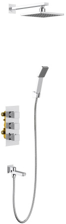 Душевая система Timo Tetra-thermo SX-0199/00SM (с внутренней частью)