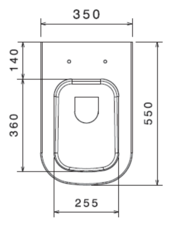 Сиденье для унитаза Galassia Meg11 5455 с микролифтом