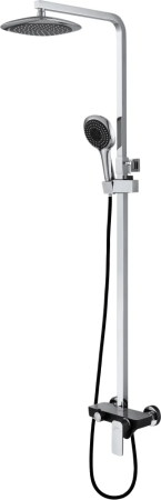 Душевая система D&K Berlin Technische DA1433715A02 Черный