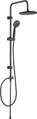 Душевая система Aquanet Passion AF300-70-R-B Черный